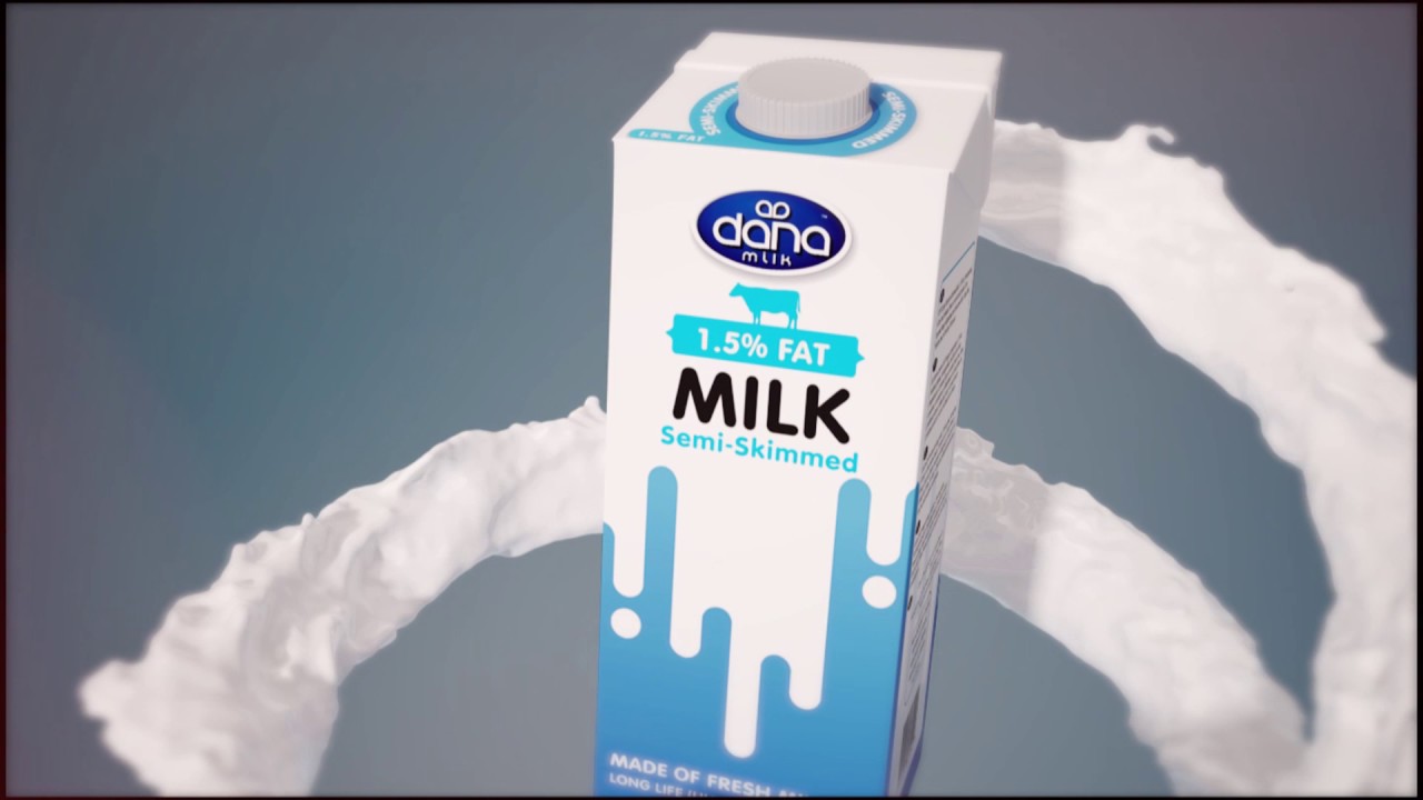 New Tetra Pack EDGE - DANA Long Life Milk / UHT Milk With New Design