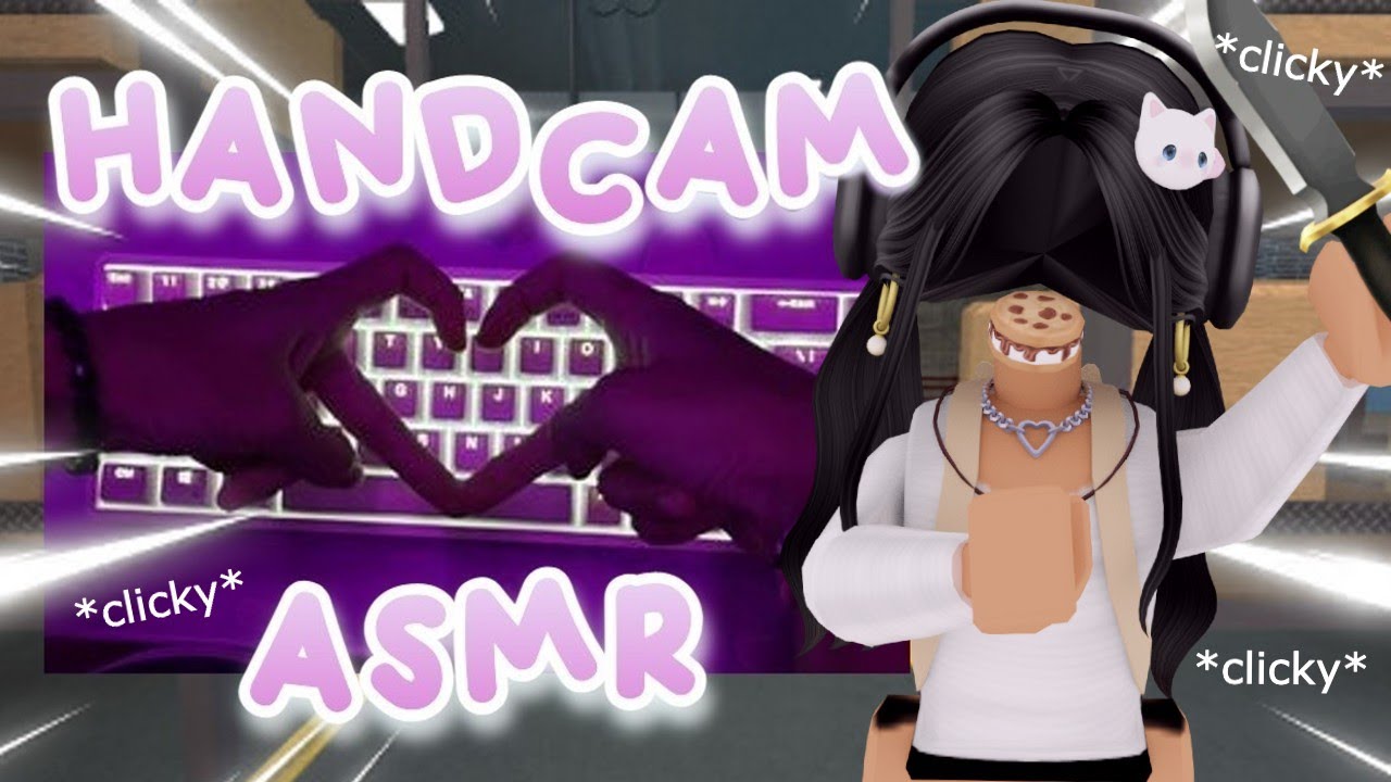MM2 keyboard asmr + HANDCAM