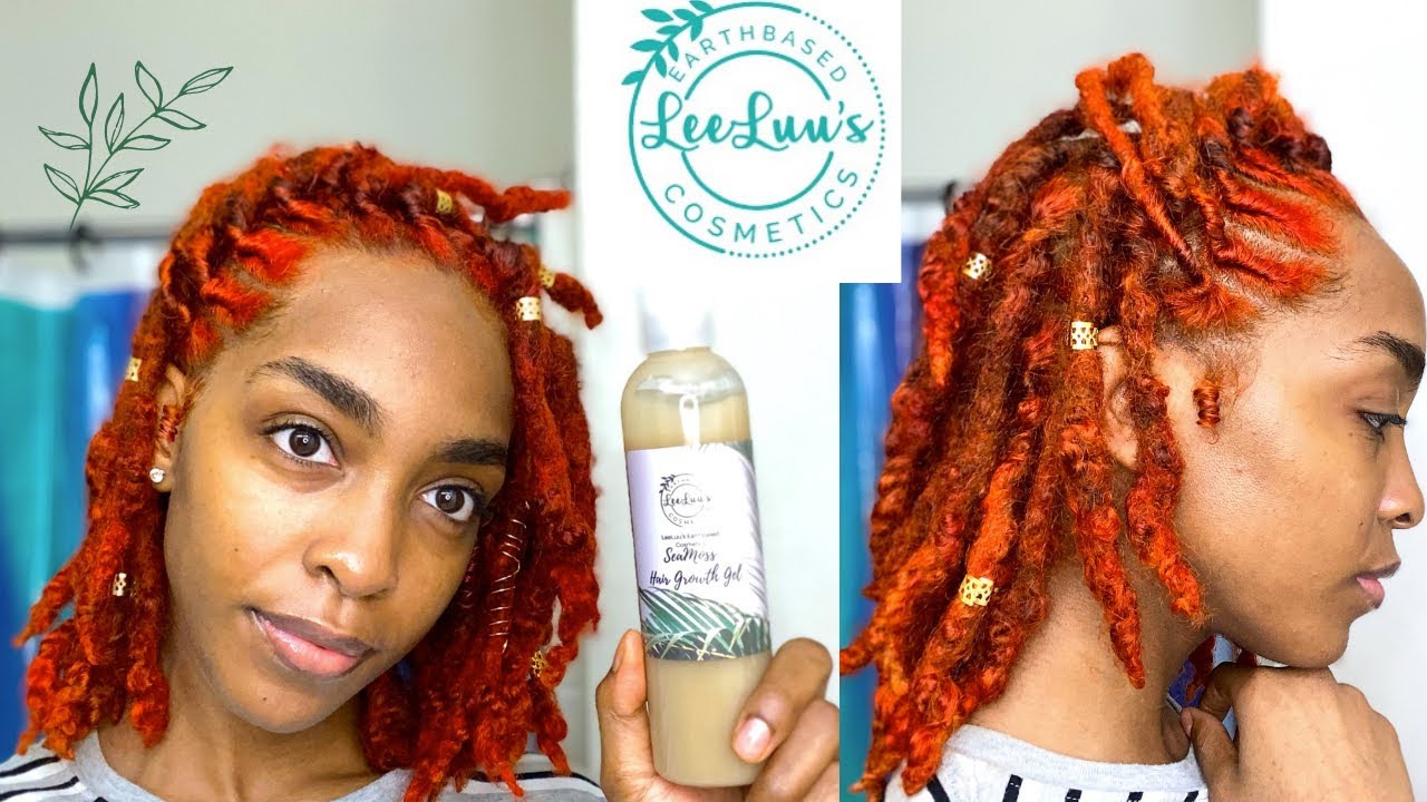 I Tried Sea Moss Gel On My Locs And... | LeeLuu Cosmetics Review