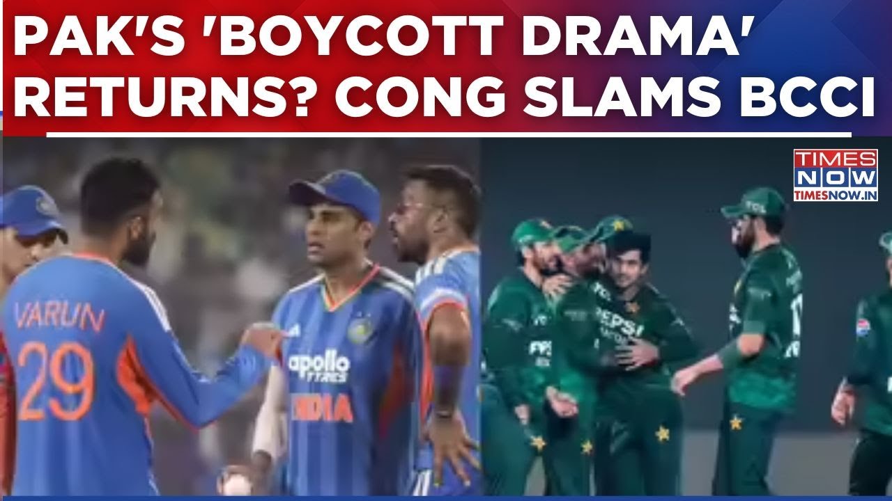 Pakistan To Skip India Match At T20 World Cup? Congress Questions 'Why BCCI Isn’t Boycotting'