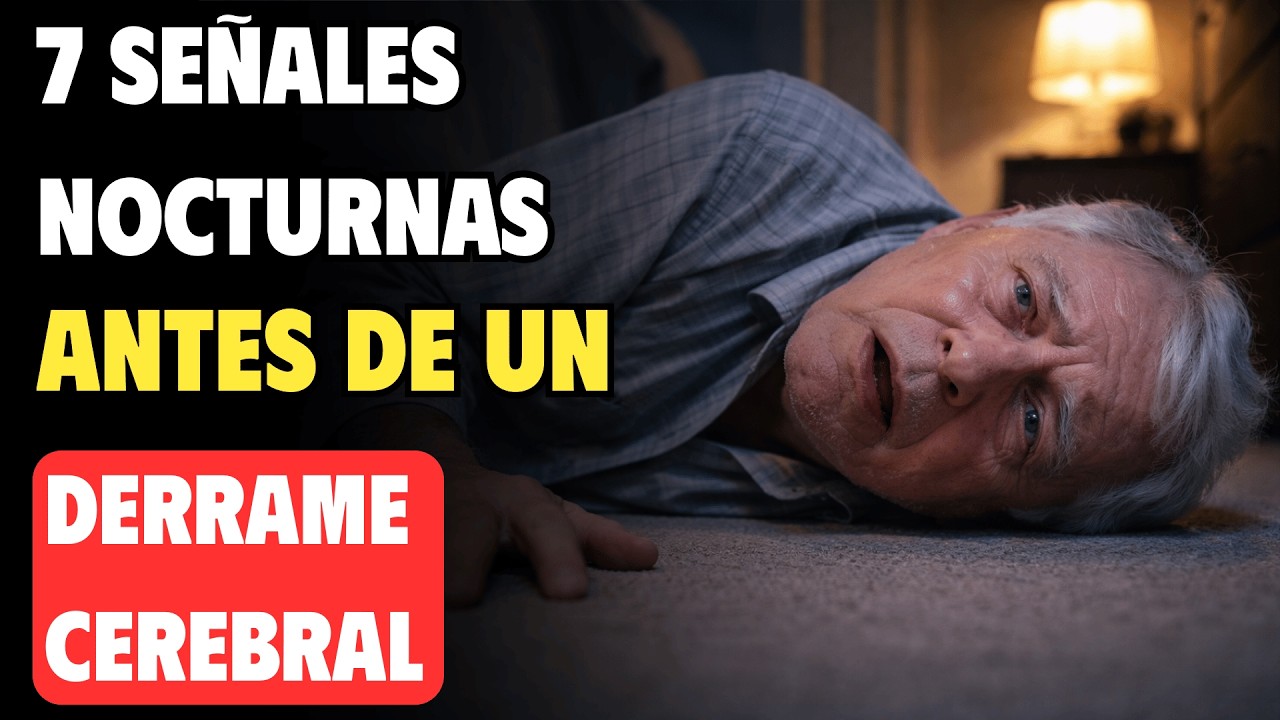 Si notas estas señales por la noche, cuidado con un derrame cerebral