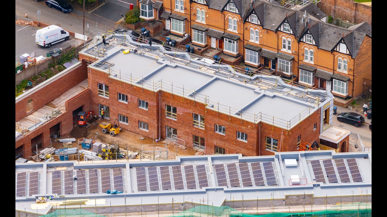 Housing 21 Rupali Court site in Birmingham progressing nicely, October 2025