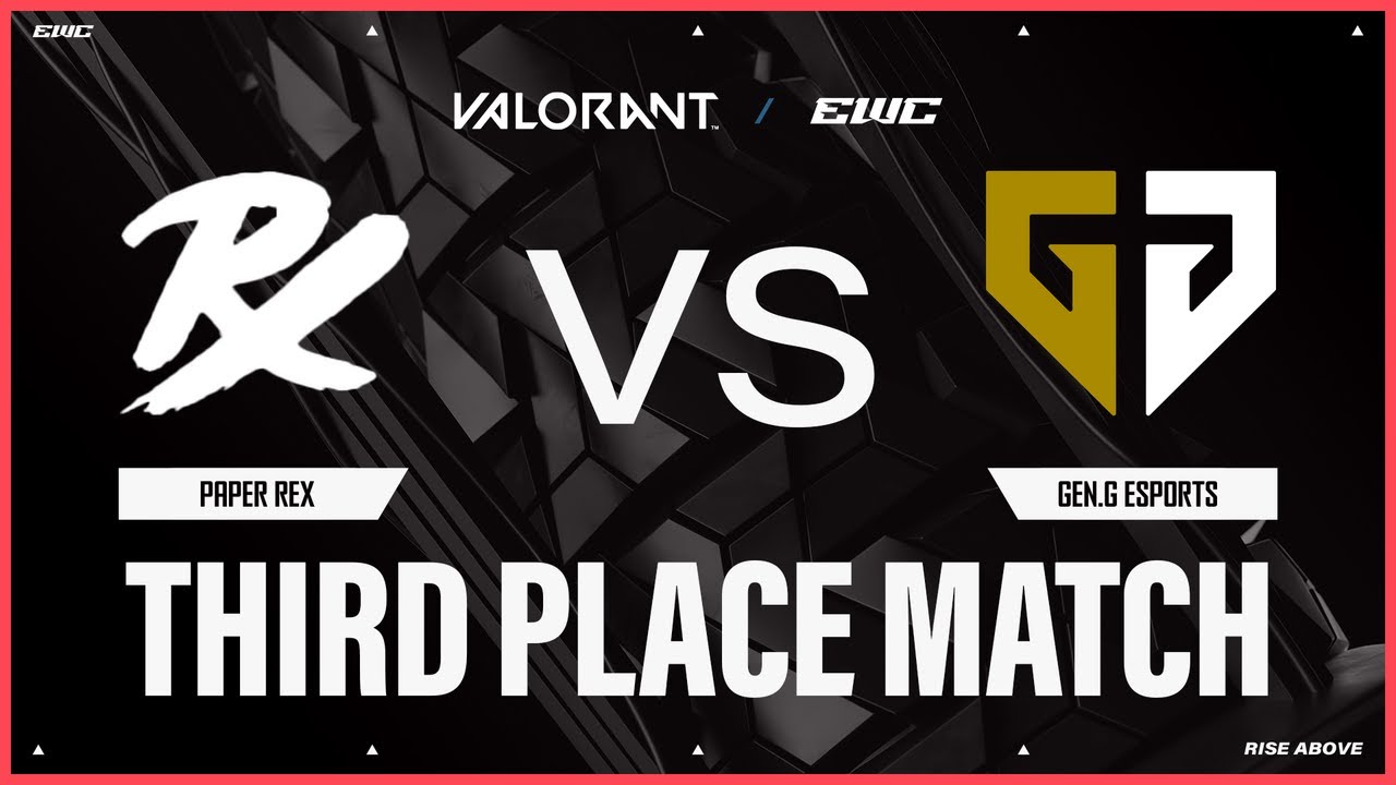 Paper Rex vs Gen.G Esports | VALORANT at EWC 25 - Day 6 - Third Place Match