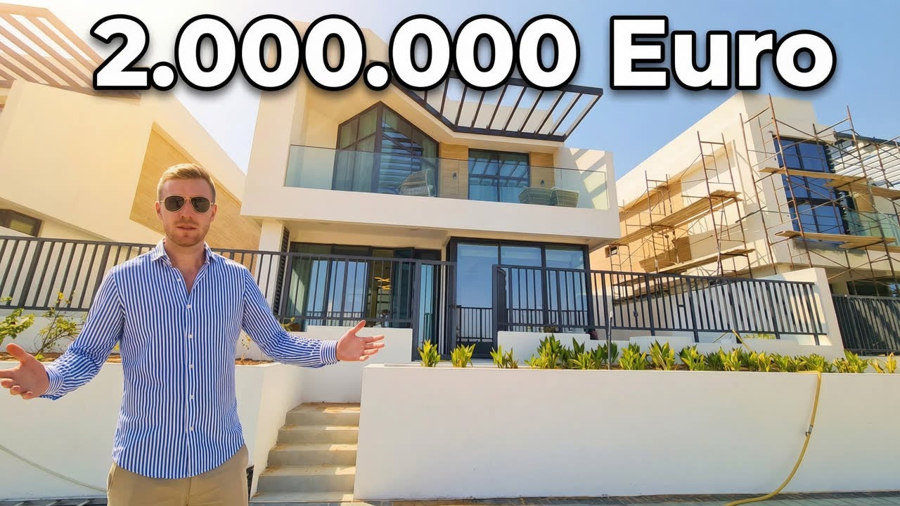 Besichtigung einer Luxus-Villa in Dubai für 2.000.000 Euro am Meer!