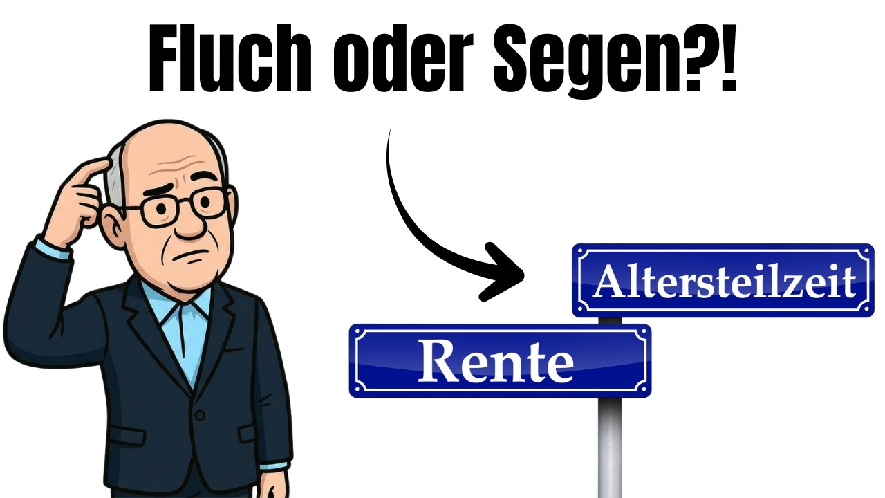 Altersteilzeit? Klingt gut, ist aber oft eine Falle (rechne selbst nach)