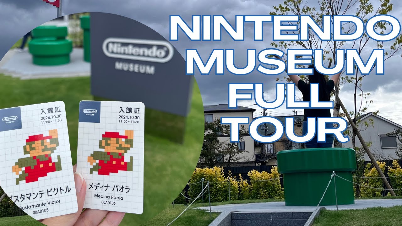 (ENG) NINTENDO MUSEUM FULL TOUR! 🎮🎴
