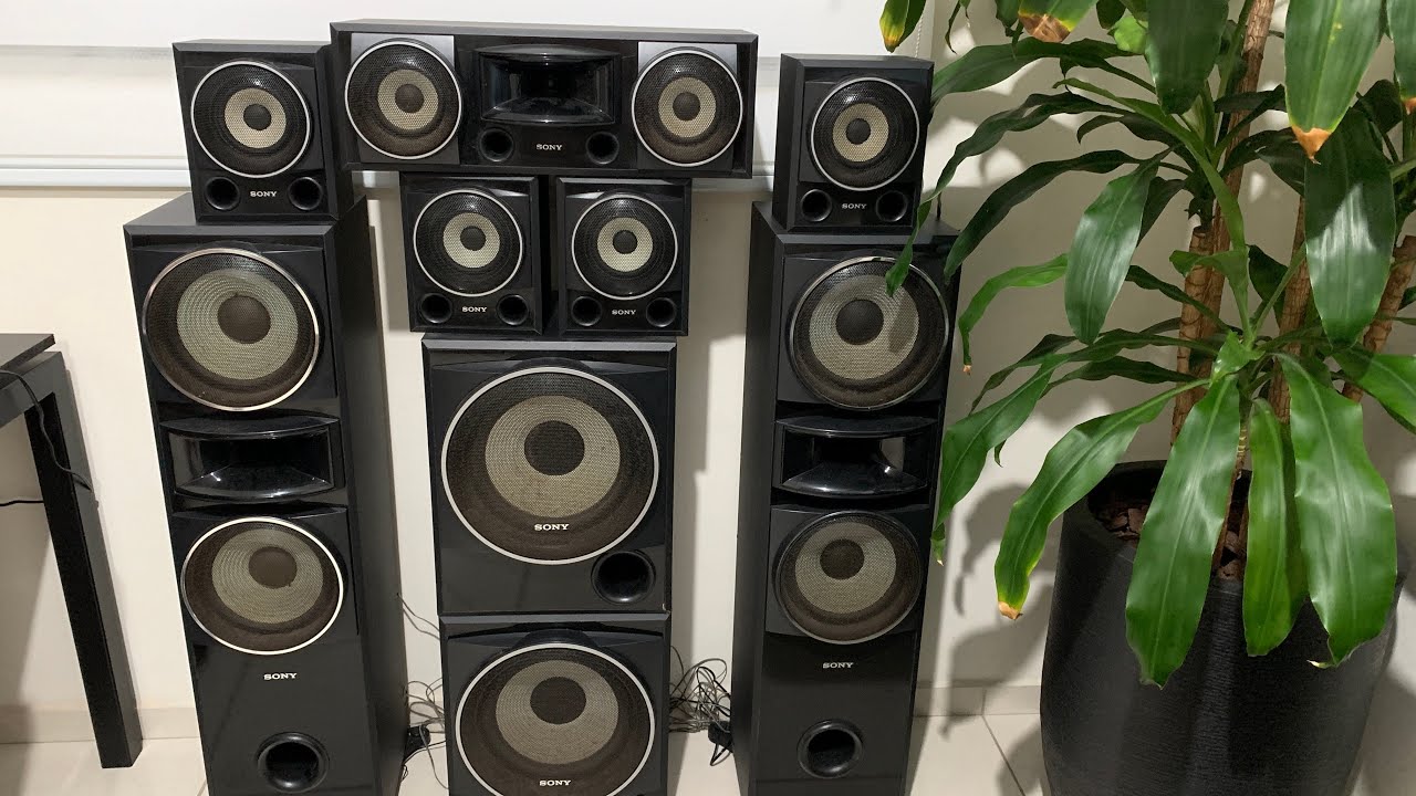 Manutenção Caixas Acústicas Home Theater Sony MUTEKI 7.2