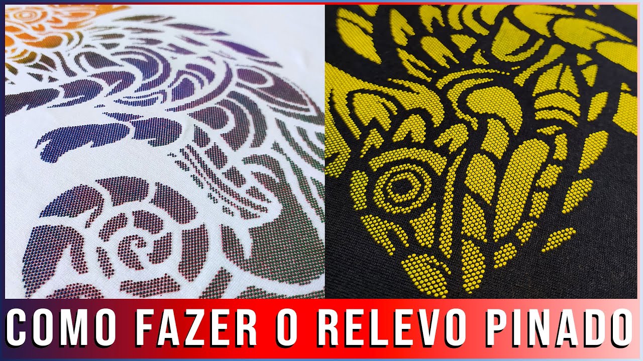 SERIGRAFIA - RELEVO PINADO
