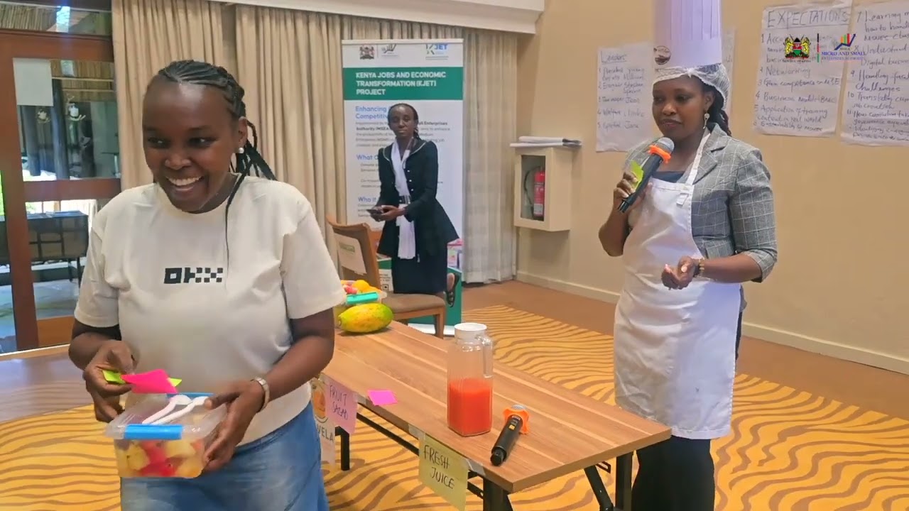Kenya Jobs and Economic Transformation (KJET) Project Milestone - EnhancingClusterCompetitiveness