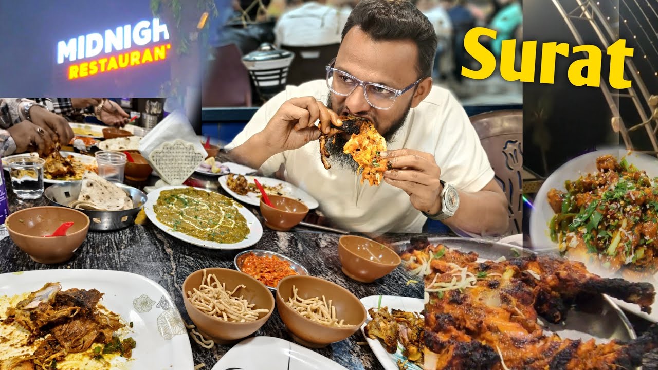 midnight restaurant surat with friend's @Aaftabsaqibvlogs #surat #food #suratstreetfood 