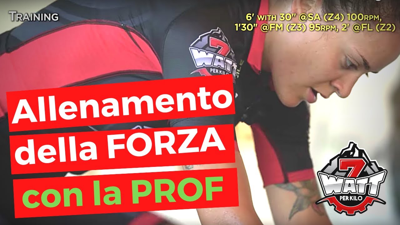 Allenamento forza rulli