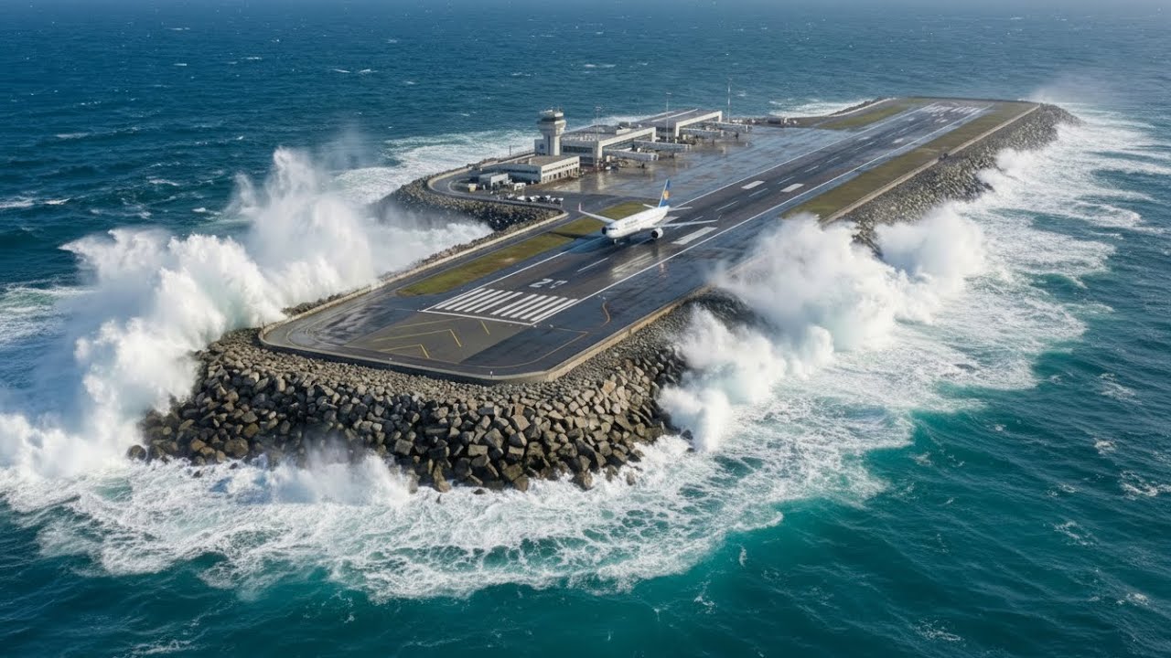Inside the Impossible Sea Airport: How Turkey Built a Runway Entirely on the Black Sea Waves