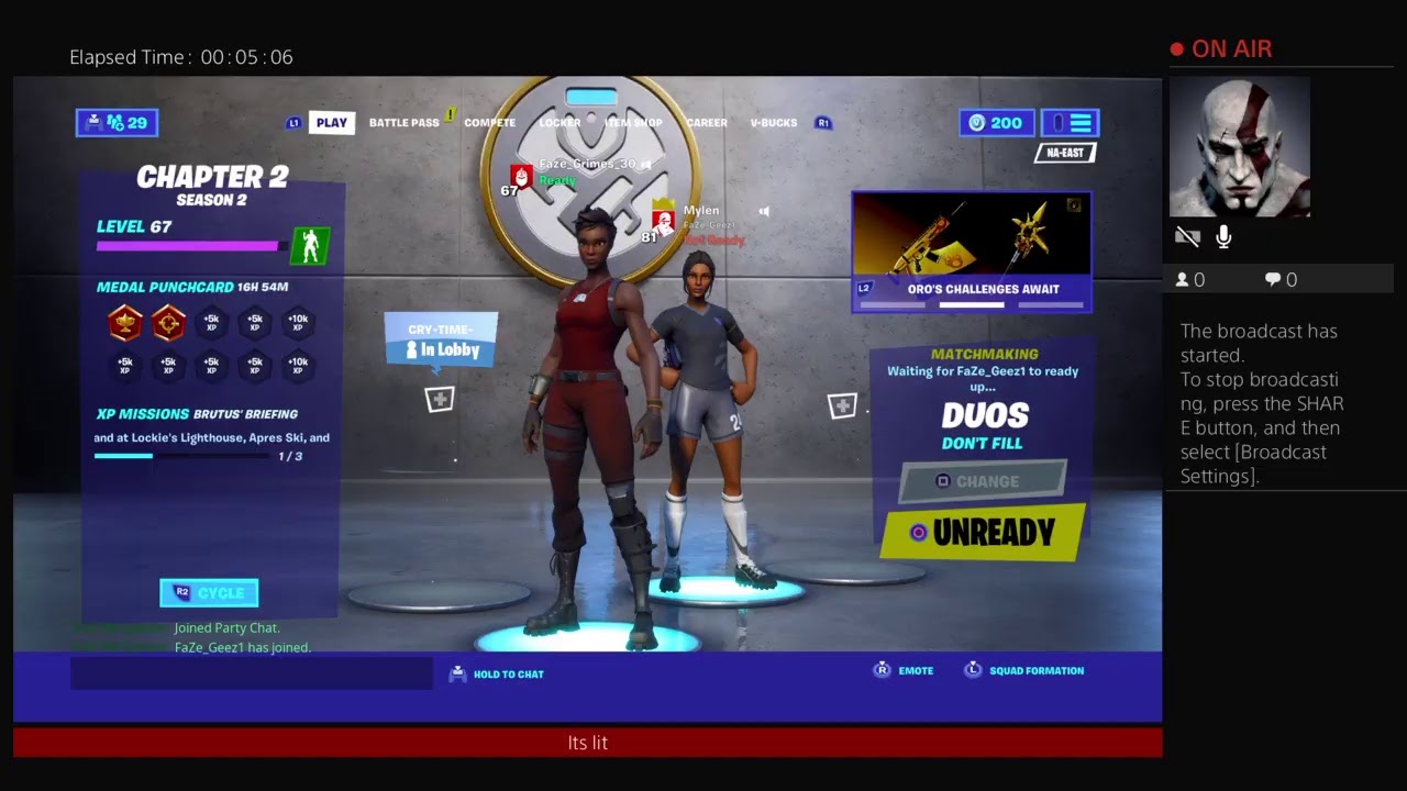 DGrimesIII's Live PS4 Broadcast