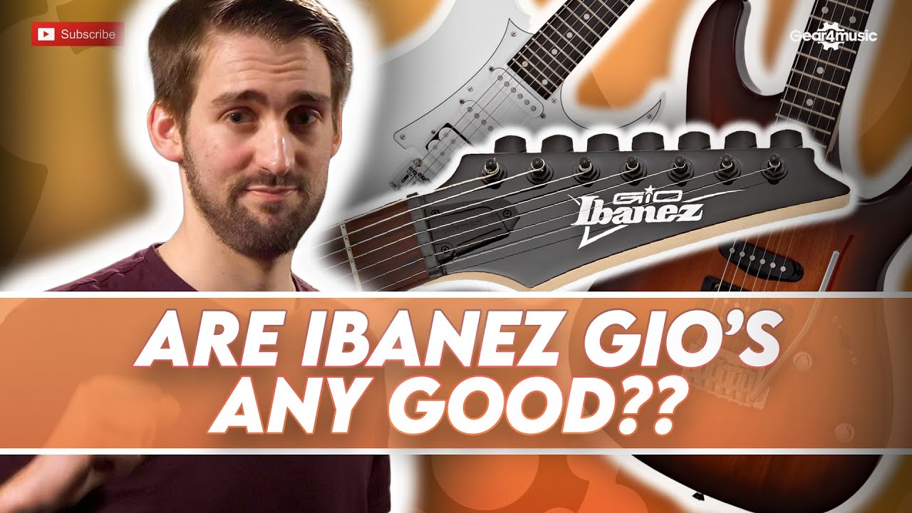 Are Ibanez Gio’s any good ?? | Gear4music guitars
