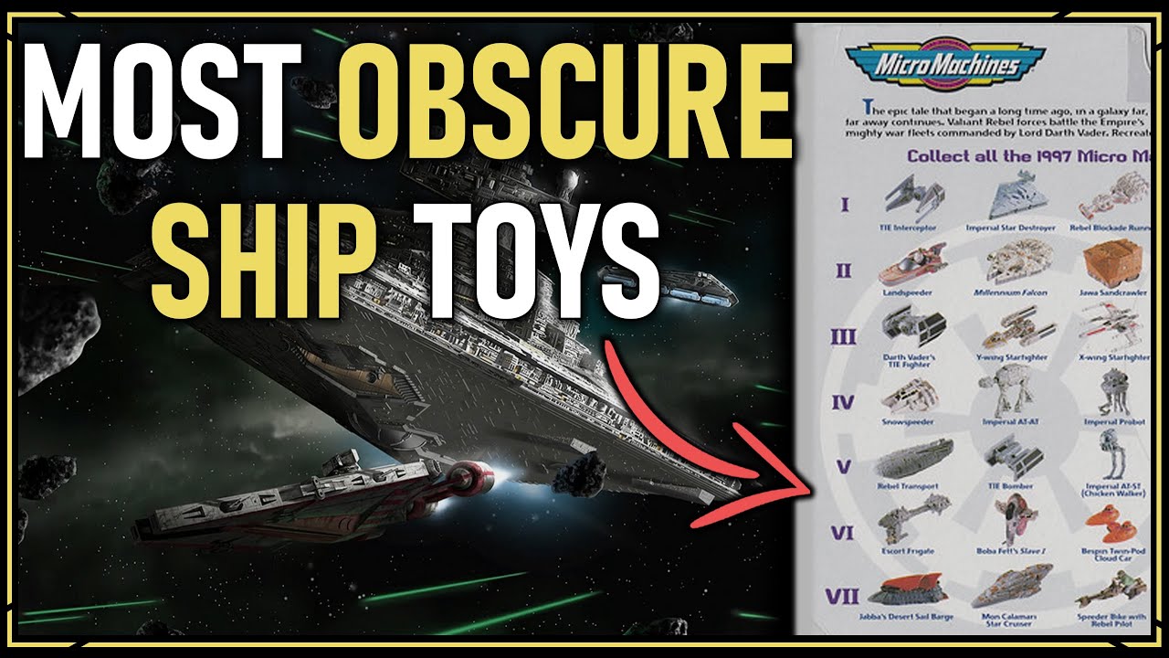 This Star Wars Toy Line Includes Ships You've (Probably) Never Heard Of