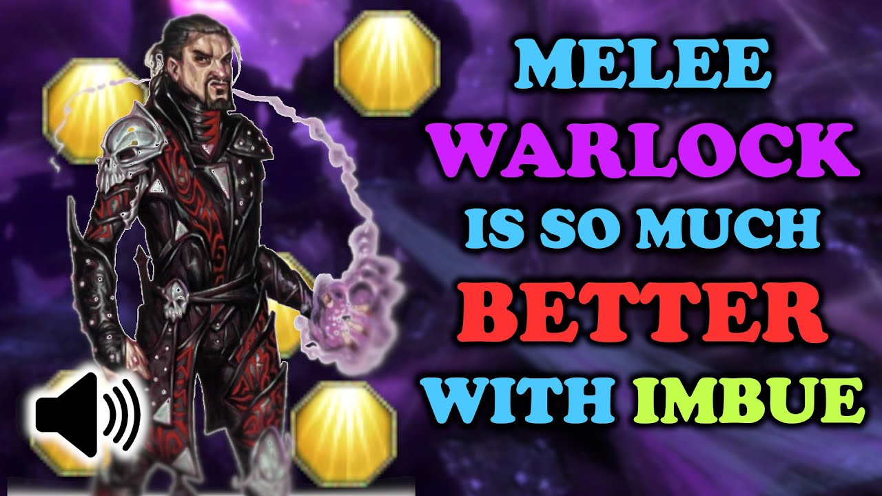 Tear through the game with Imbue Melee Warlock (NEW AUDIO) ~ Melee Warlock Guide for DDO U58