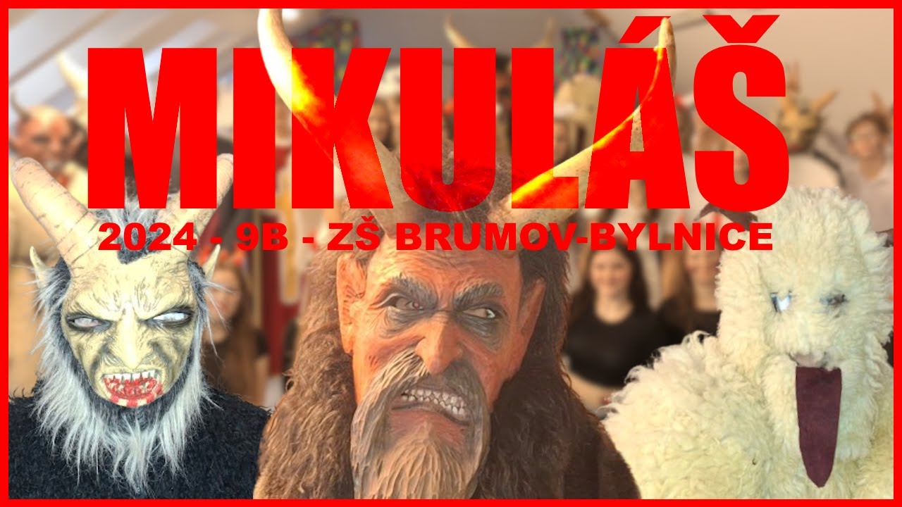 Mikulášské vystoupení žáků 9.B pro žáky 1. stupně