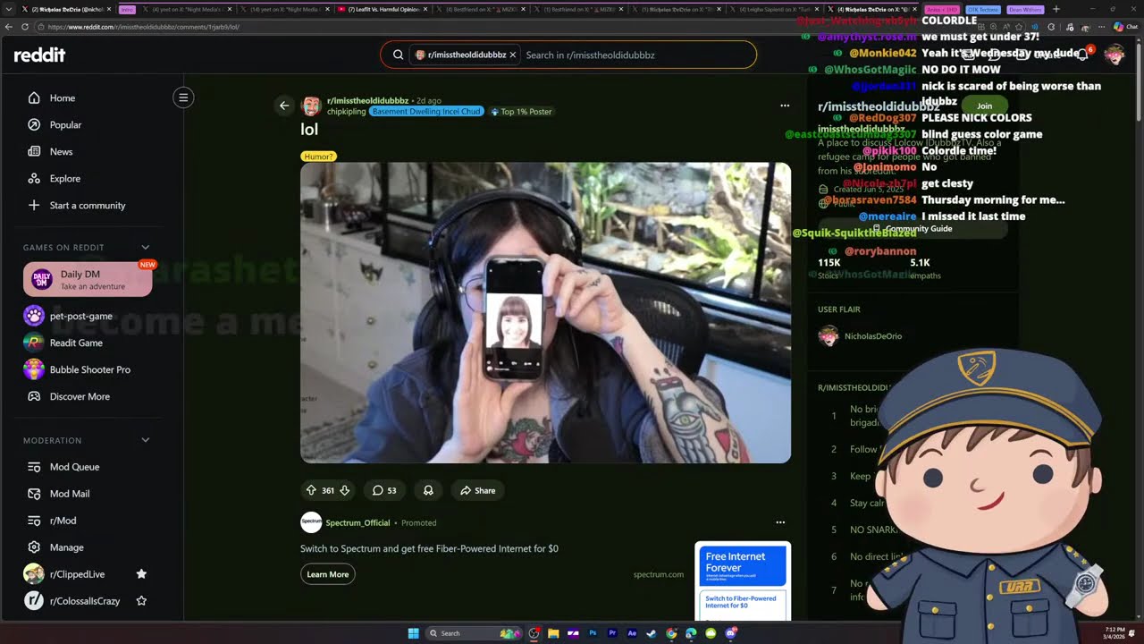 Anisa Jomha's Streamed Again // Robs Media OTK Video (Part 1)