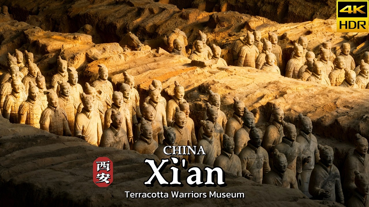 Раскопки 2000-летней армии под Сианем | Терракотовые воины Китая