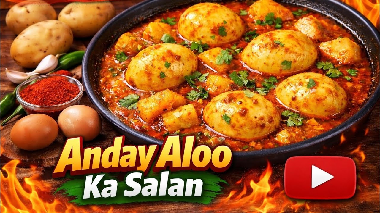 Anday Aaloo Ka Salan 