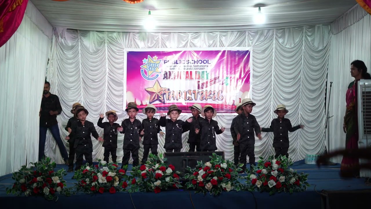 star lit 2k26 our lkg little stars rocking performance