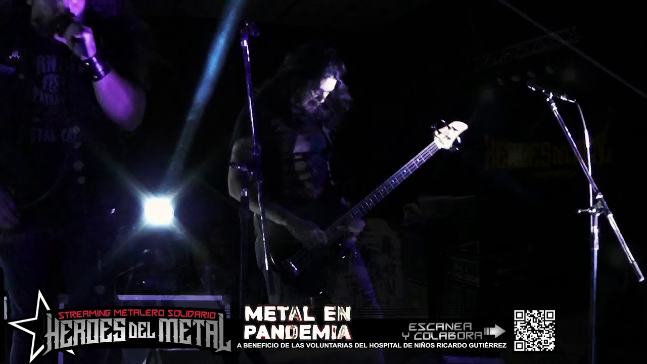 METAL EN PANDEMIA - Pus de León ( SAURON) En vivo Festival Solidario Héroes del Metal 19/12/2020