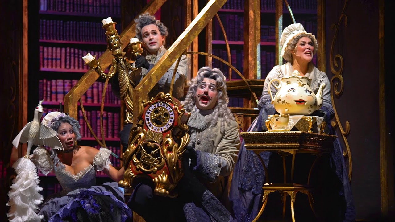 First Look - Disney Cruise Line's Beauty & the Beast Show Footage