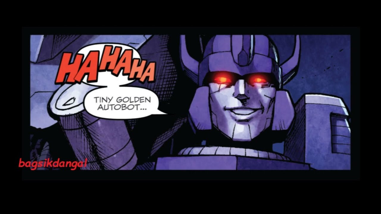 IDW:Bumblebee Vs Galvatron!From Transformers Robots In Disguise#25!