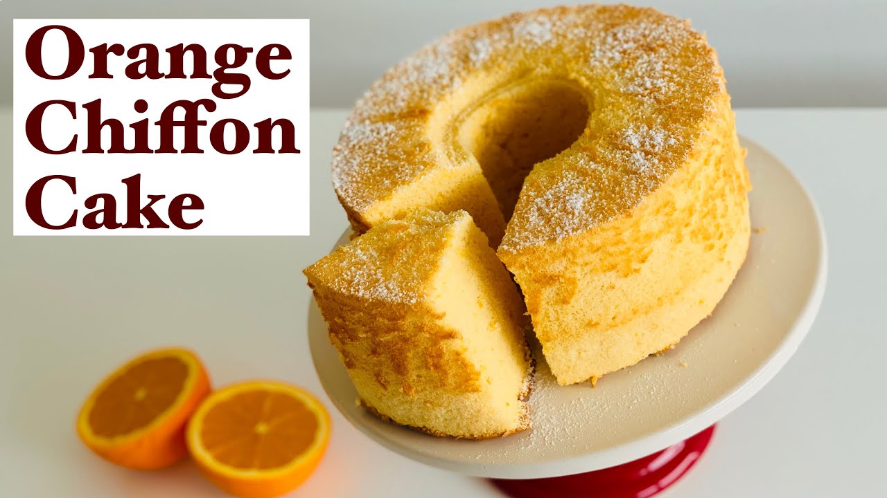 How to Make Orange Chiffon Cake| Perfect Measurement in Grams | No Leavening Agents | Chemical Free