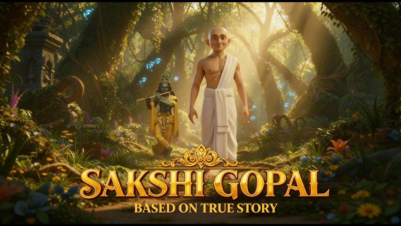 Sakshi Gopal || Animated Short Film #bhakti #odisha  #vrindavan 