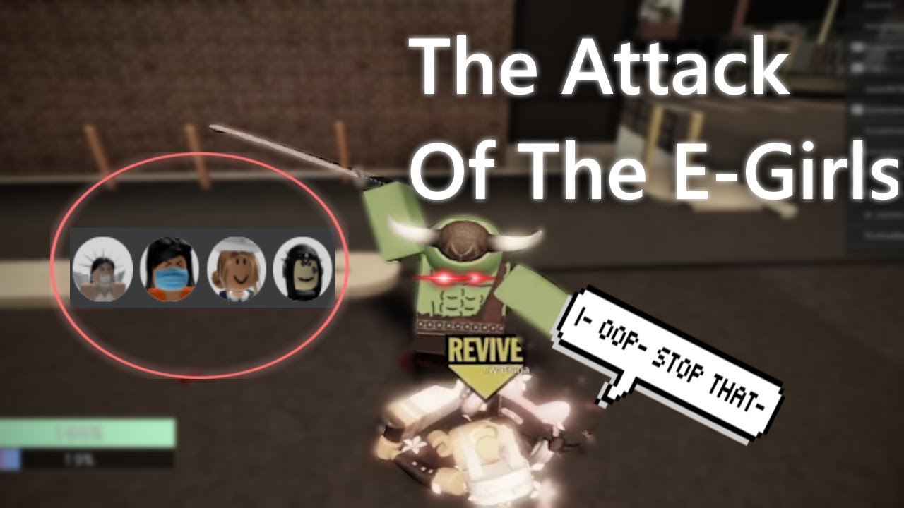 ROBLOX Criminality - Attack Of The E-Girls