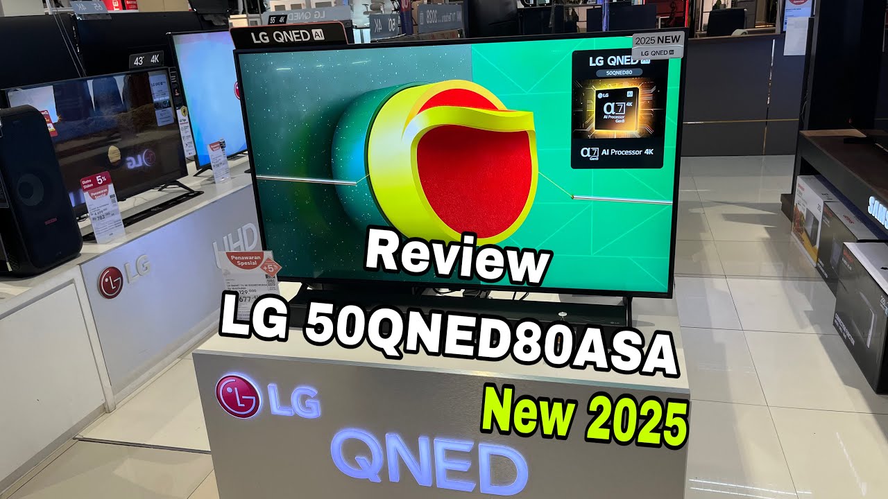 LG 50QNED80ASA Ai Tv New 2025