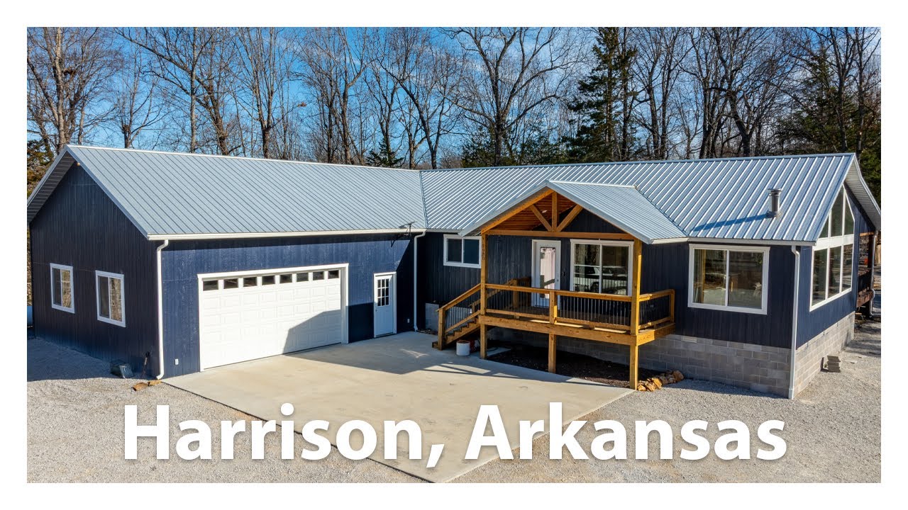 Land and Home for Sale | 3980 Ozark Road Harrison, AR 72601 Listed at $399,000 Walk Through