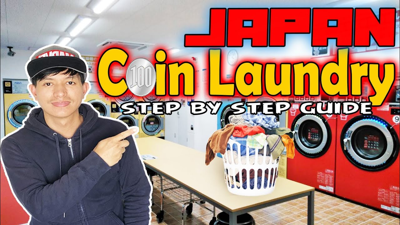 🇯🇵🇵🇭How to use Coin Laundry in Japan (tagalog)