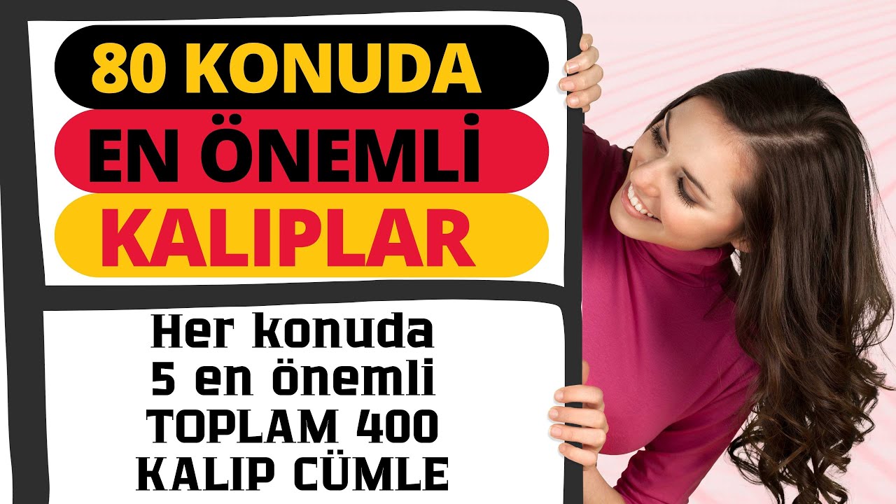Almanca Pratik Yap | 80 Konuda En Önemli Almanca Kalıplar