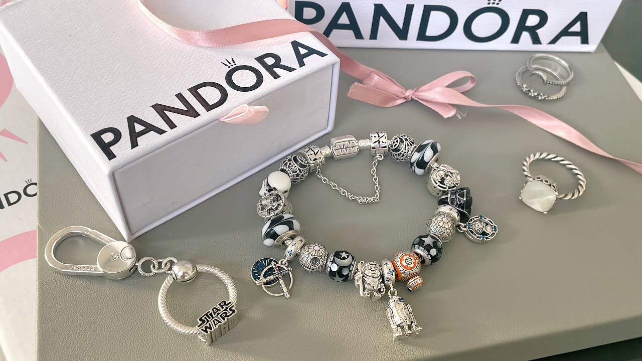 PANDORA Black/White STAR WARS Bracelet Design & More ✨🌌 | Can you suggest me a Safety Chain?
