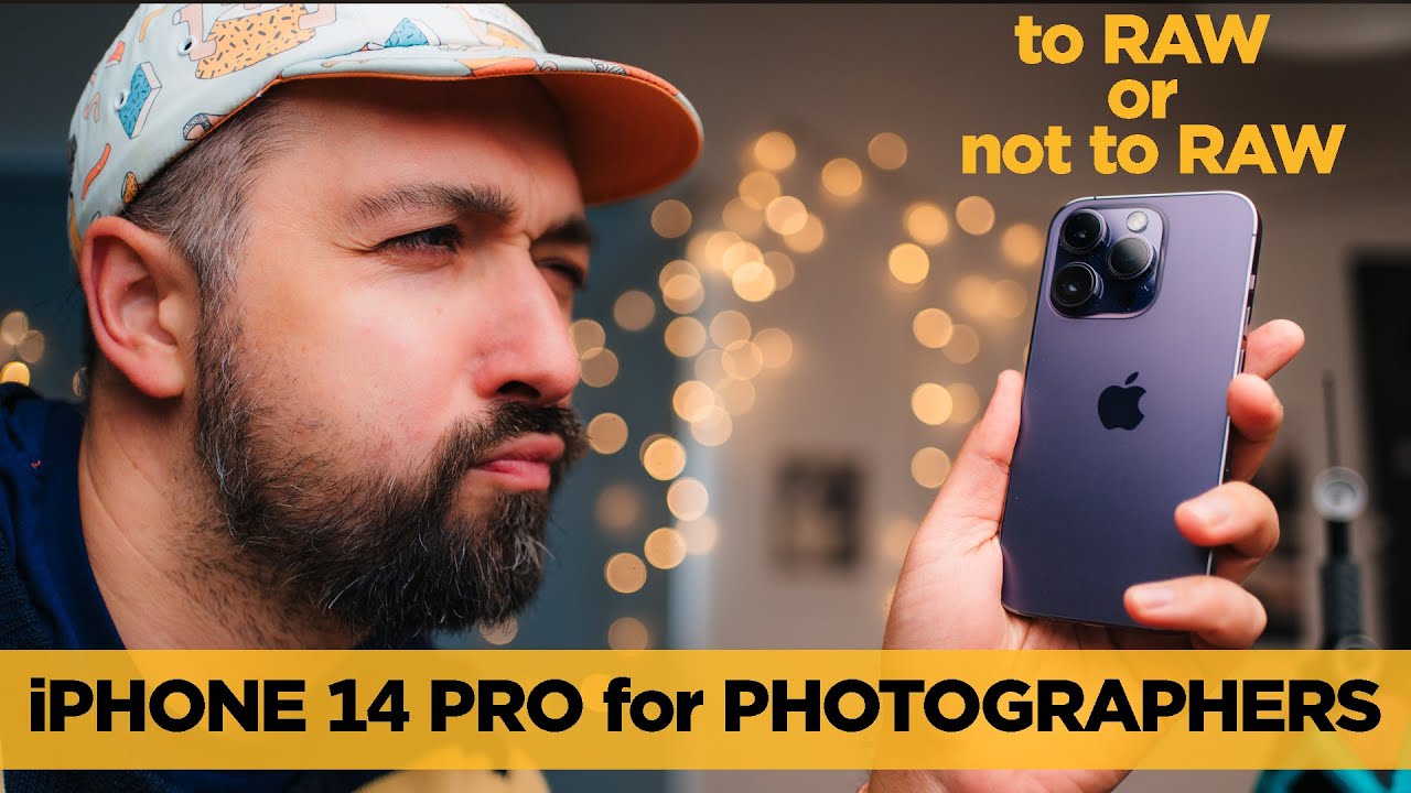 iPhone 14 Pro for photographers - Shooting RAW vs JPGs vs Sony A7IV