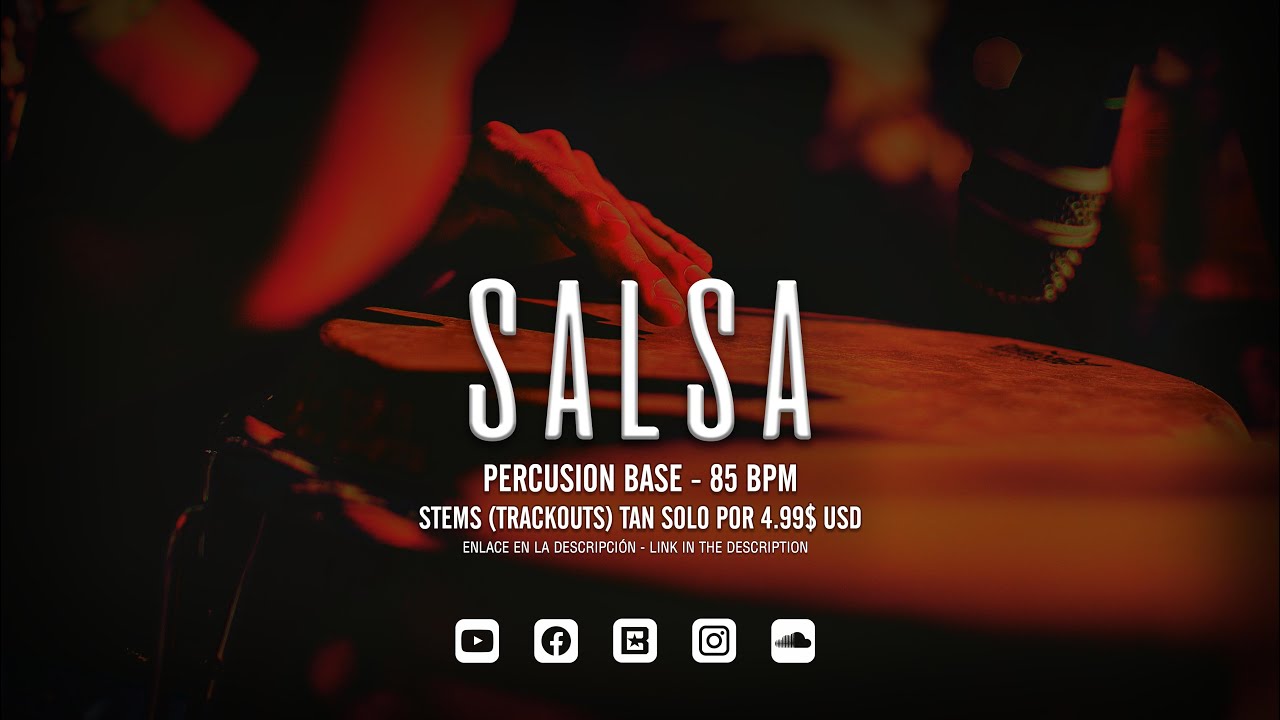 Base de Salsa Rom&aacute;ntica | Percusi&oacute;n Instrumental | Barker Music