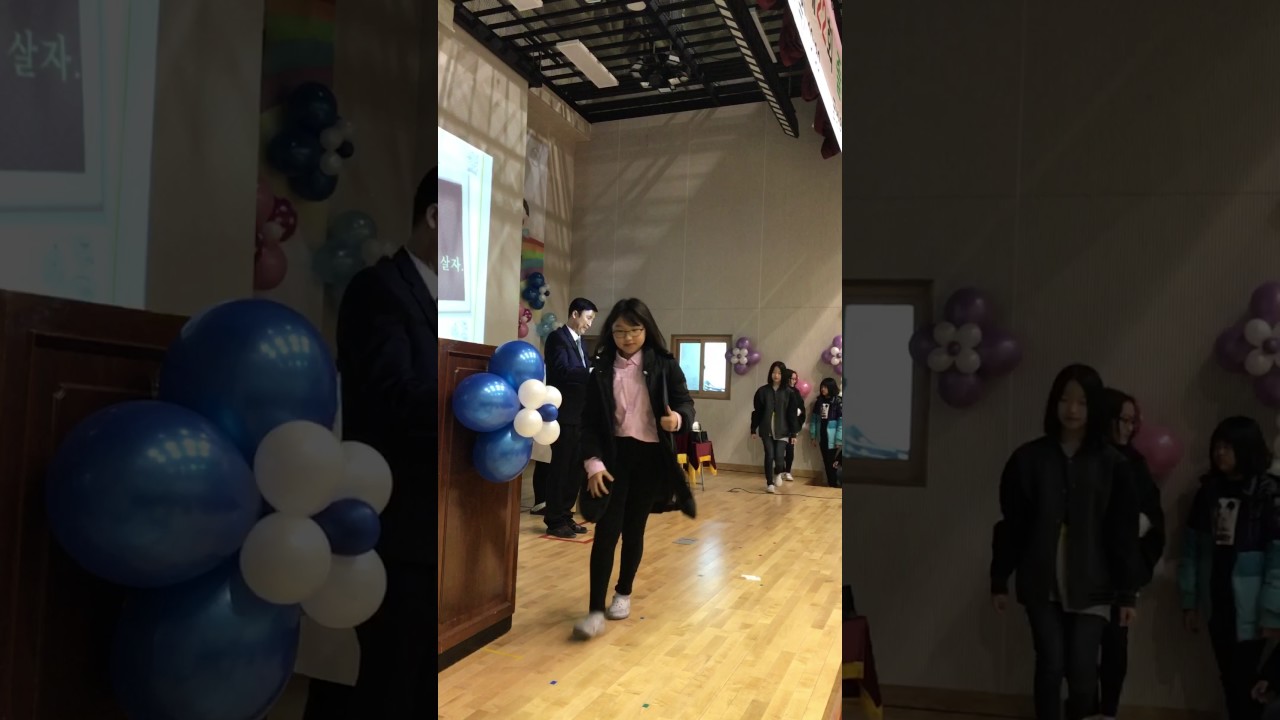 우암초 제22회 졸업식(3반)