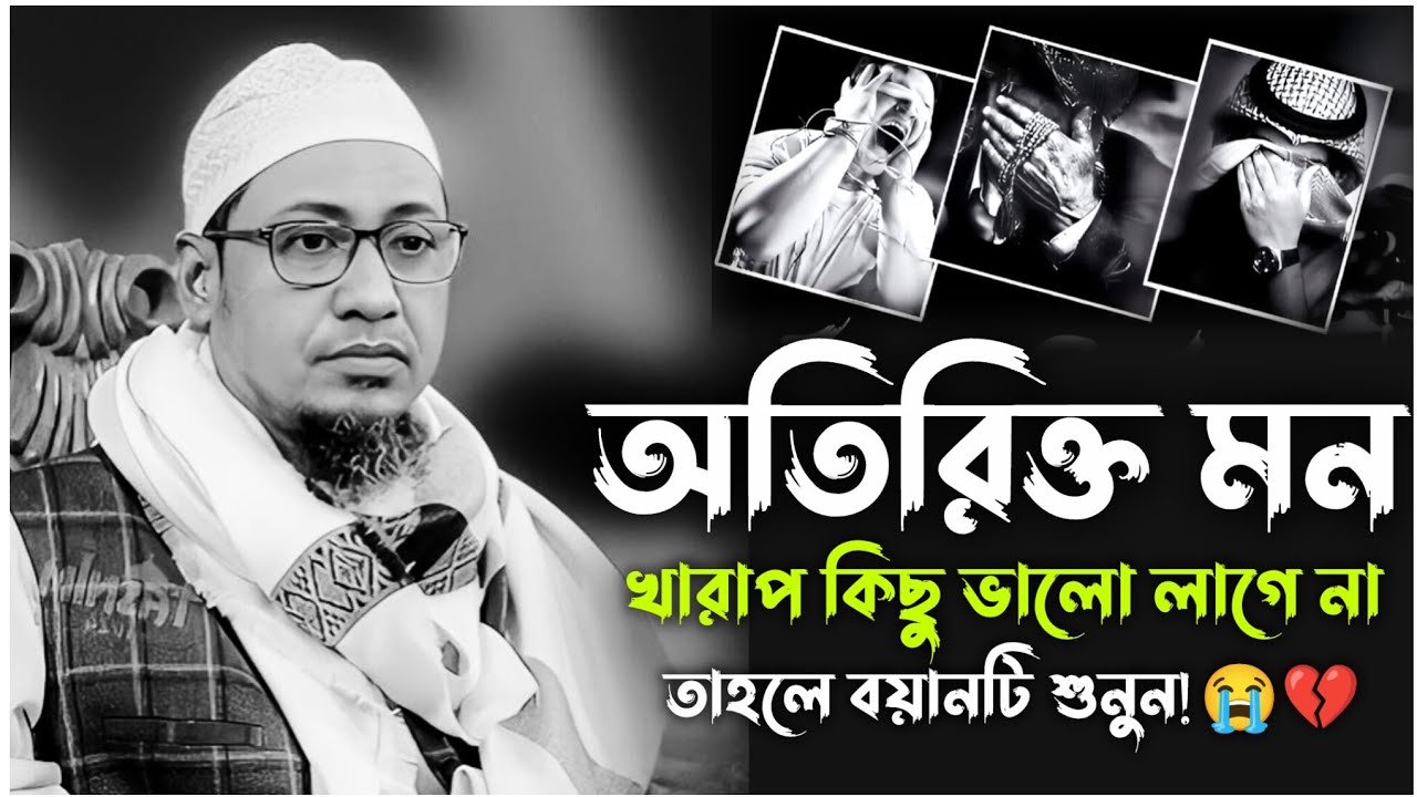 যাদের মন খারাপ তারা একবার হলেও শুনুন | আনিসুর রহমান আশরাফী নতুন ওয়াজ | Anisur Rahman Ashrafi Waz