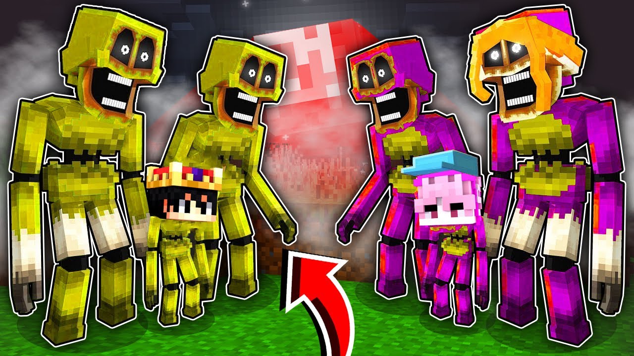 Minecraft'ta 2 SALAK MİMİCER VİRÜSÜNE YAKALANDIK!