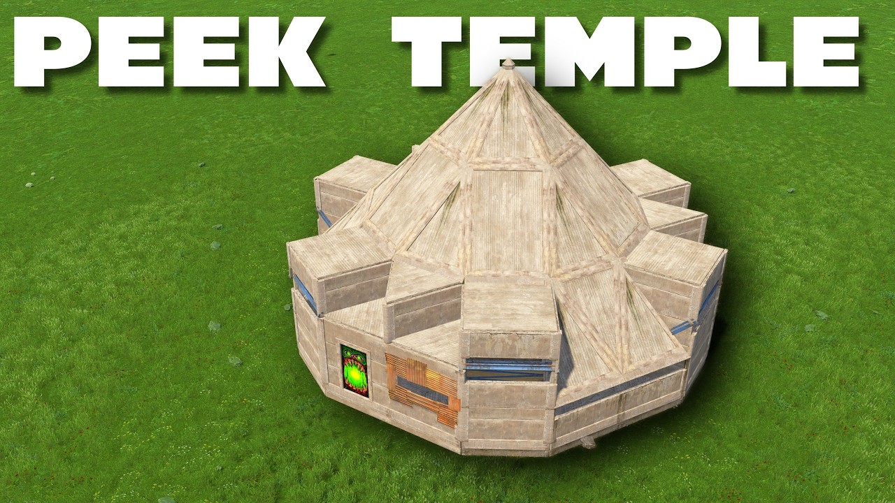 Pixelgap PEEK Temple | RUST New 2026 Base Design