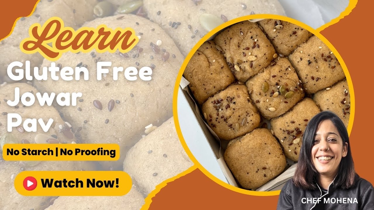 Gluten-Free Jowar Pav | No Starch, No Proofing!