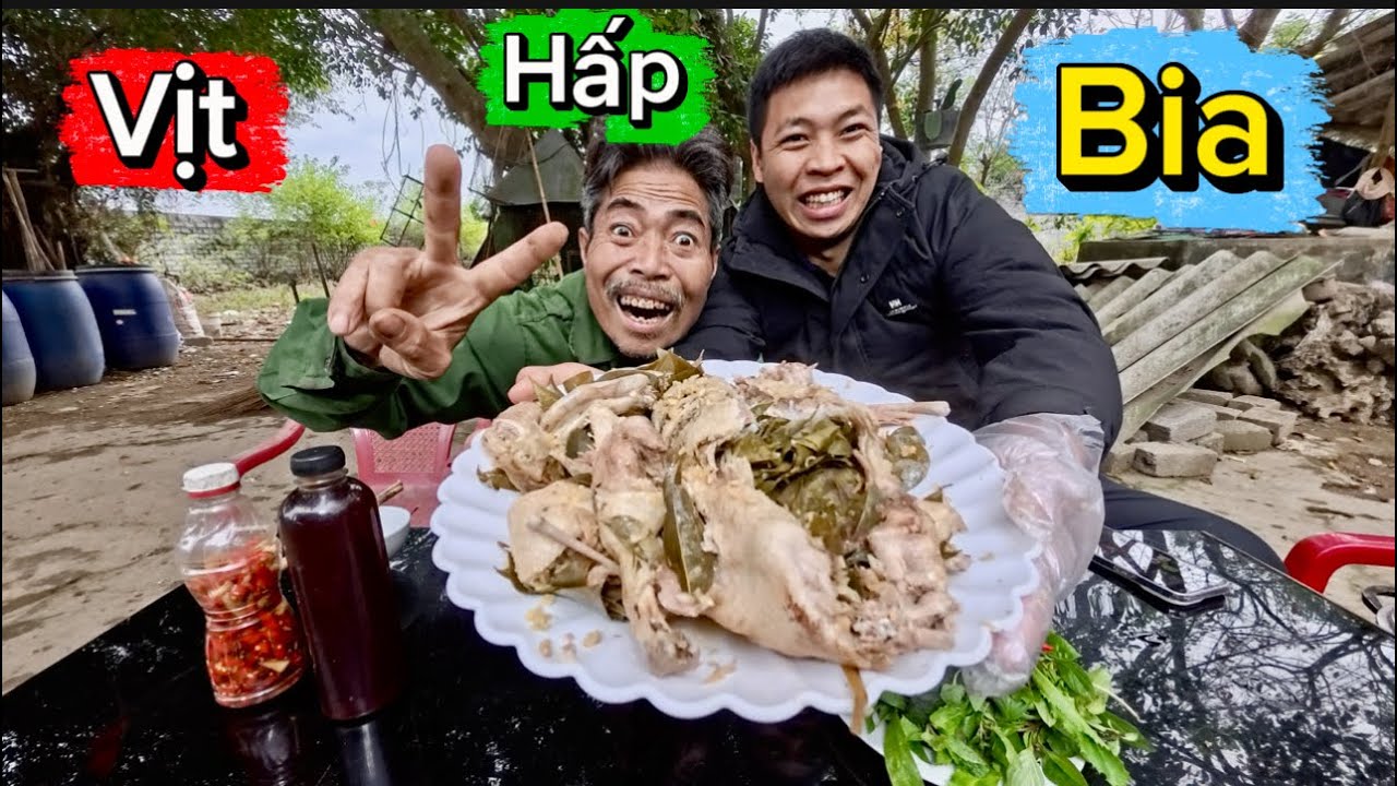 Thử Nghiệm Thành Công Món Mới Vịt Hấp Bia Và Cái Kết Ngon Nhức Đầu | HUY ANH TV