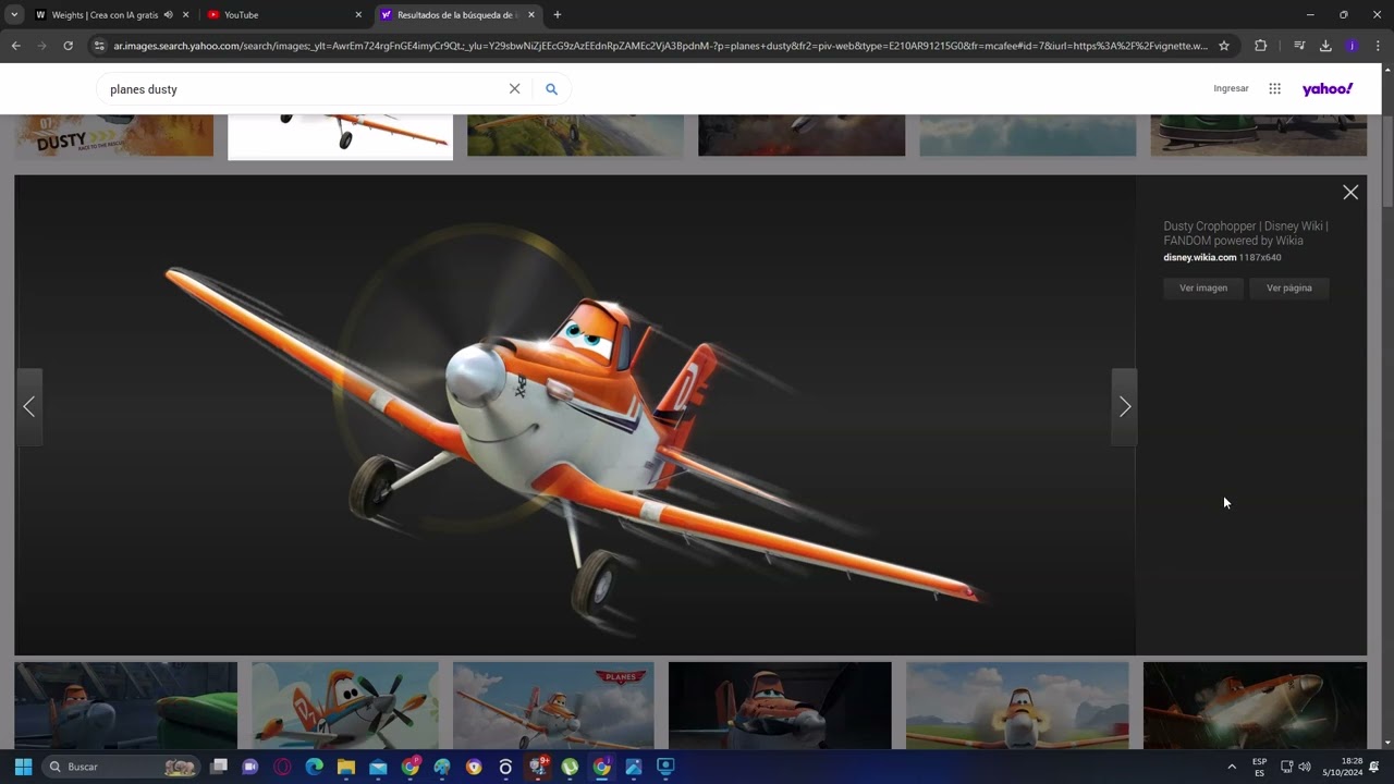 Cars 3 Ride (Planes Dusty Crophopper ai cover)