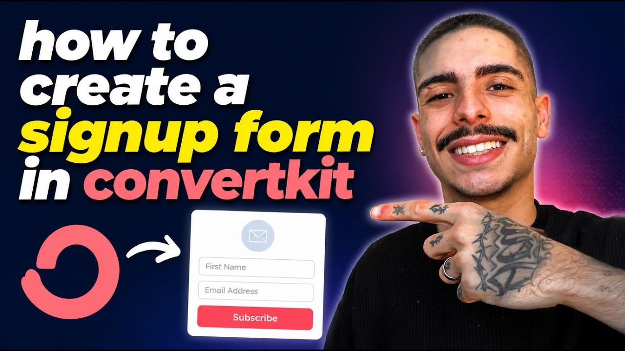 HOW TO CREATE A SIGNUP FORM IN CONVERTKIT (STEP-BY-STEP GUIDE 2026)