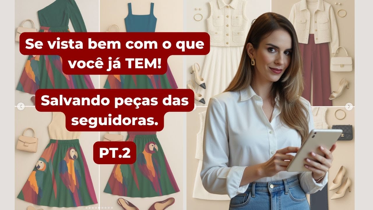 Salvei roupas das seguidoras: se vista bem com o que você JÁ TEM.