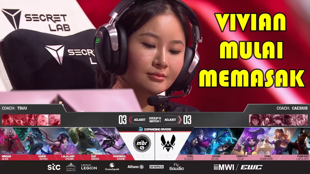 DEBUT TITLE DEFENDER DI MWI PARIS !! TEAM VITALITY VS MIBR LOS GAME 1