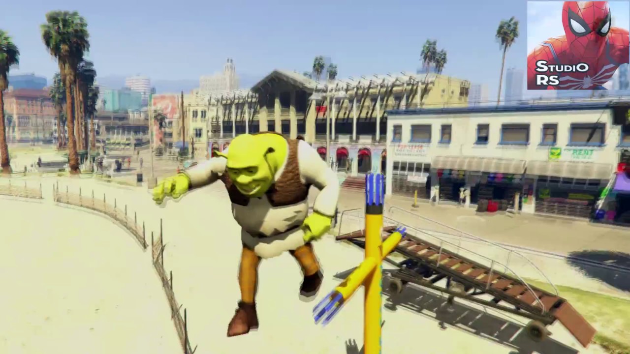 LEARN COLORS ATV WİTH SHREK & LİGHTNİNG MCQUEEN FOR KİS 3D
