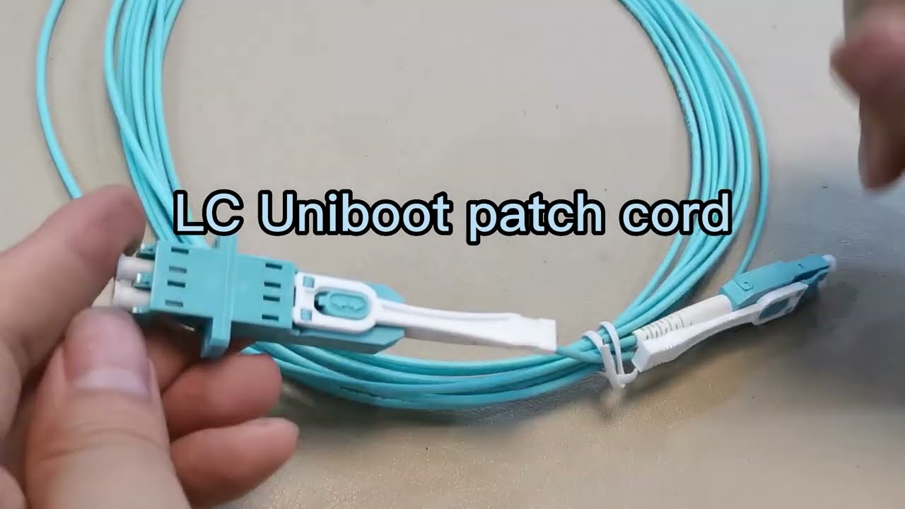 LC Uniboot fiber optic patch cord cable #fiber #optic #patchcord #patchcable #unibootpatchcord